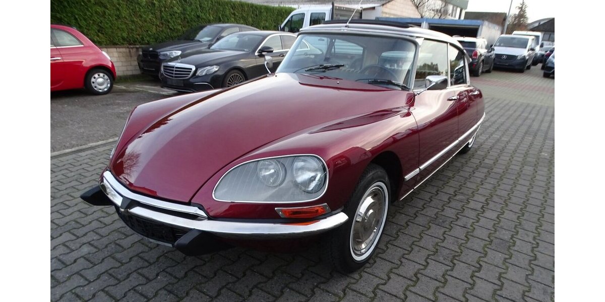 Citroen DS 20 Pallas ein Traum in rouge cornaline 1.200 km 79.990 &euro; Rodgau 63110
