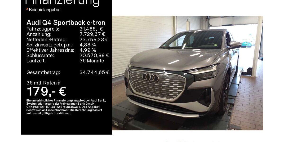 Audi Q4 e-tron 44.400 km 31.488 &euro; Mühlheim 63165