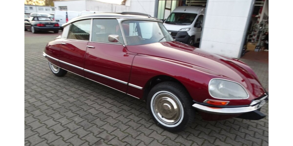 Citroen DS 20 Pallas ein Traum in rouge cornaline 1.200 km 79.990 &euro; Rodgau 63110