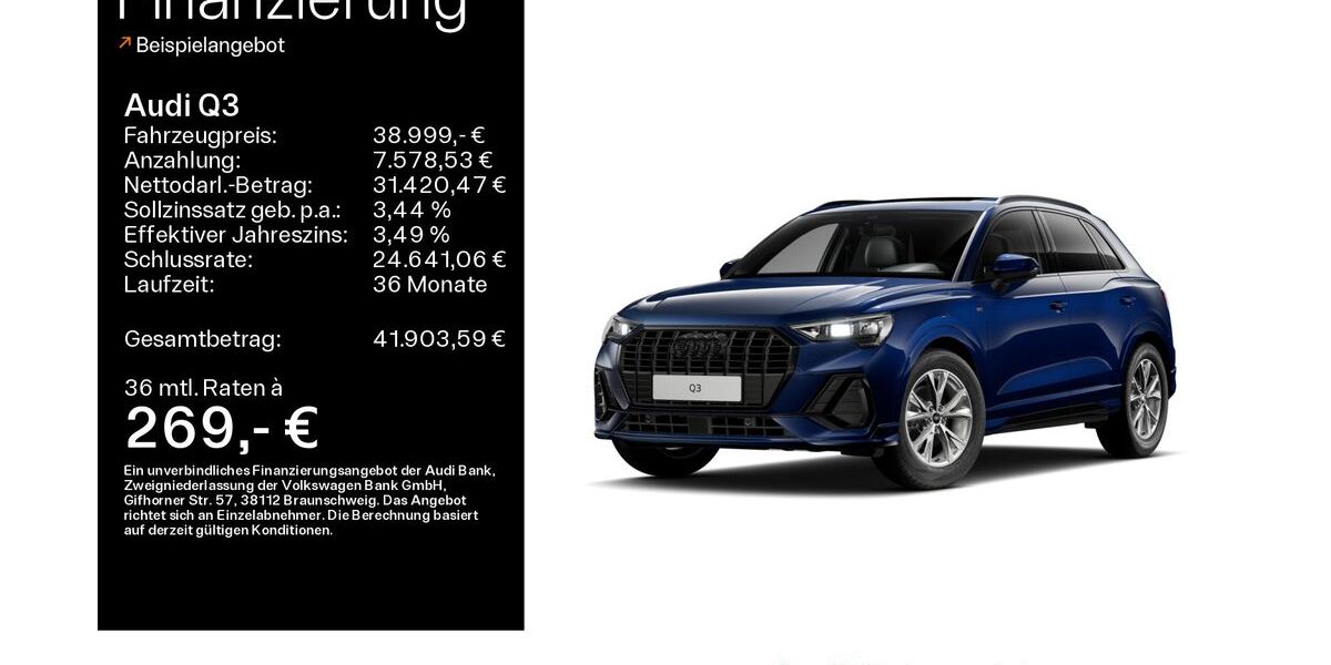 Audi Q3 29.200 km 38.999 &euro; Mühlheim 63165