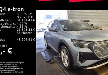 Audi Q4 e-tron 77.850 km 37.989 &euro; Offenbach am Main 63071