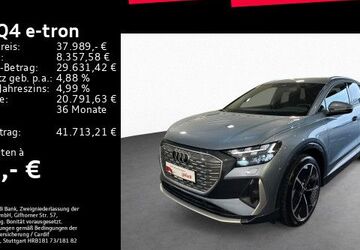 Audi Q4 e-tron 77.850 km 37.689 &euro; Offenbach am Main 63071