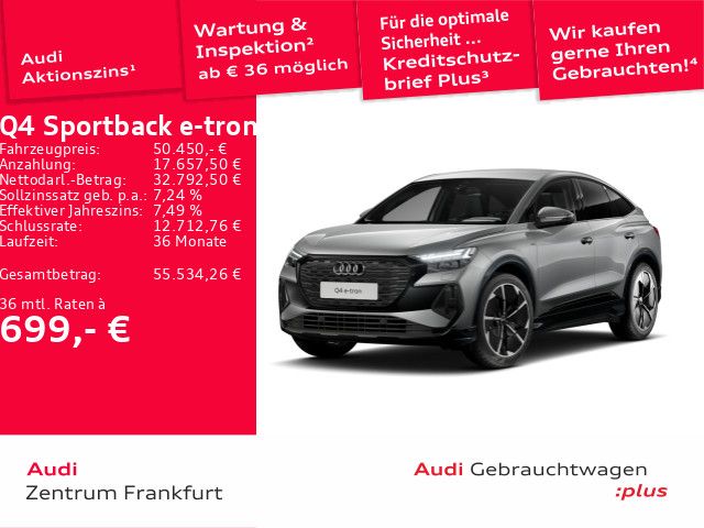 Audi Q4 e-tron 11.619 km 50.450 &euro; Frankfurt am Main 60314