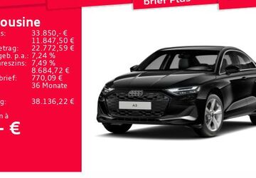 Audi A3 27.865 km 33.850 &euro; Frankfurt am Main 60314