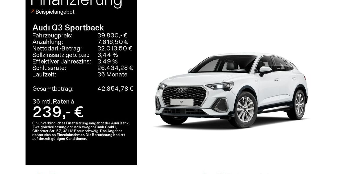 Audi Q3 26.349 km 39.830 &euro; Oberursel 61440