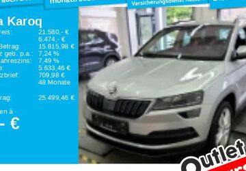 Skoda Karoq 94.916 km 21.580 &euro; Frankfurt 60326