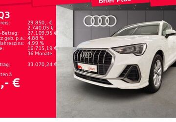 Audi Q3 39.563 km 27.850 &euro; Frankfurt am Main 60314