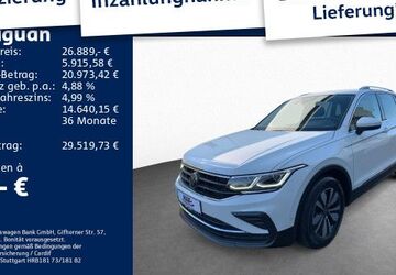 VW Tiguan 46.850 km 25.349 &euro; Heusenstamm 63150