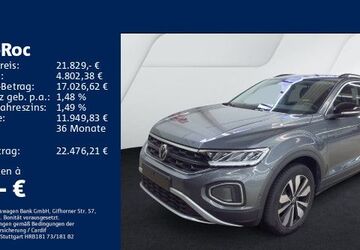 VW T-Roc 25.800 km 21.829 &euro; Offenbach am Main 63071