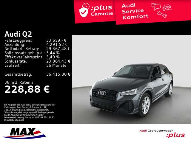 Audi Q2 4.400 km 33.659 &euro; Offenbach 63071