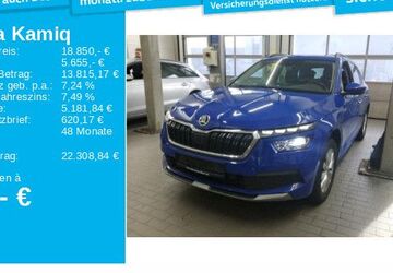 Skoda Kamiq 45.705 km 18.850 &euro; Frankfurt 60326
