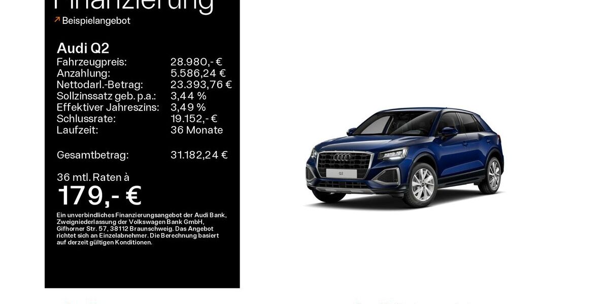 Audi Q2 30.742 km 28.970 &euro; Oberursel 61440
