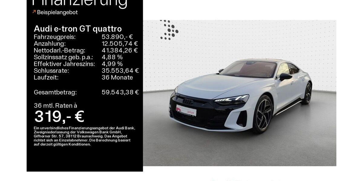 Audi e-tron GT 77.974 km 47.890 &euro; Bad Nauheim 61231