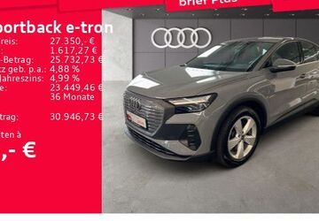 Audi Q4 e-tron 58.325 km 27.350 &euro; Frankfurt am Main 60314