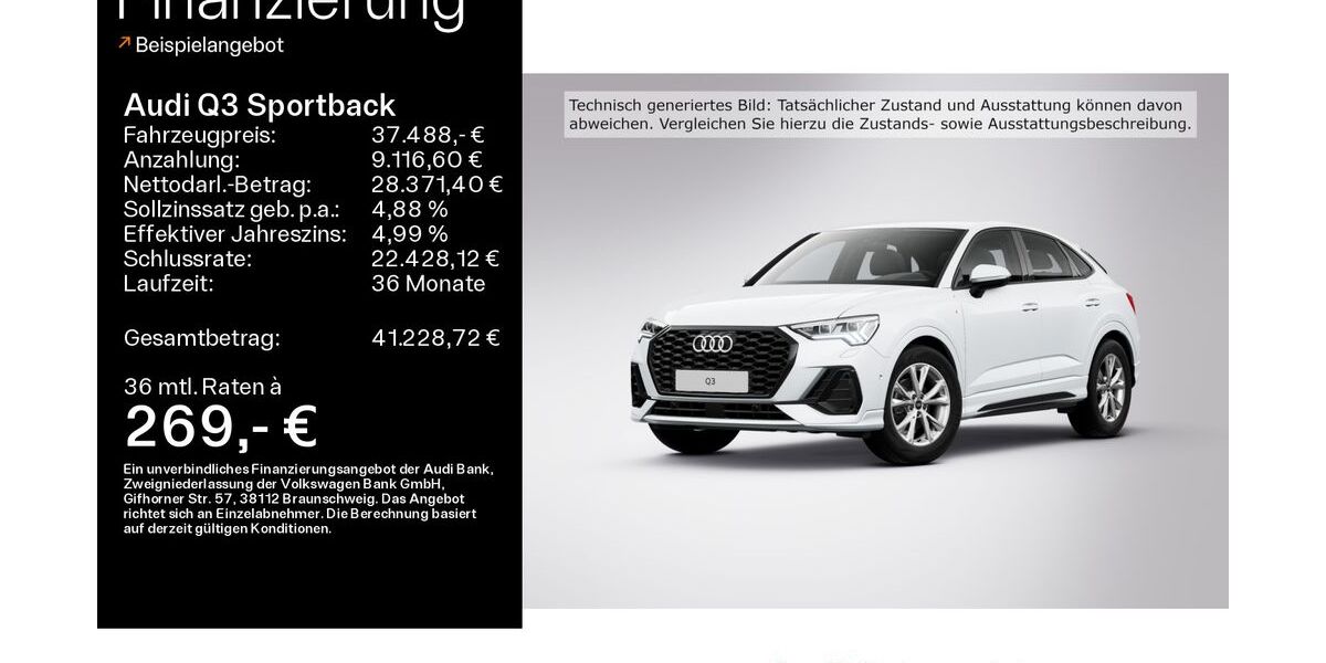 Audi Q3 47.600 km 34.888 &euro; Mühlheim 63165