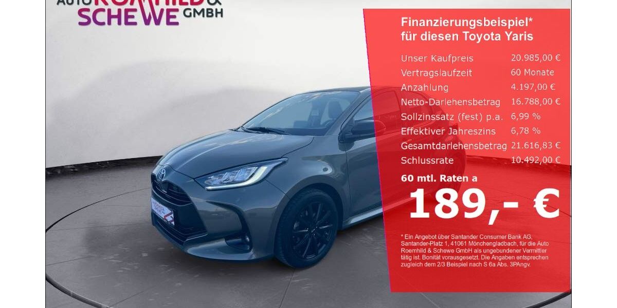 Toyota Yaris 41.500 km 20.985 &euro; Dieburg 64807