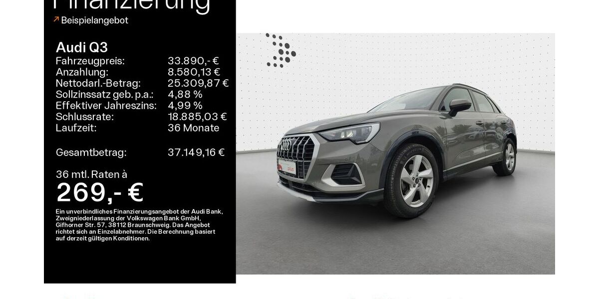 Audi Q3 34.500 km 30.890 &euro; Oberursel 61440