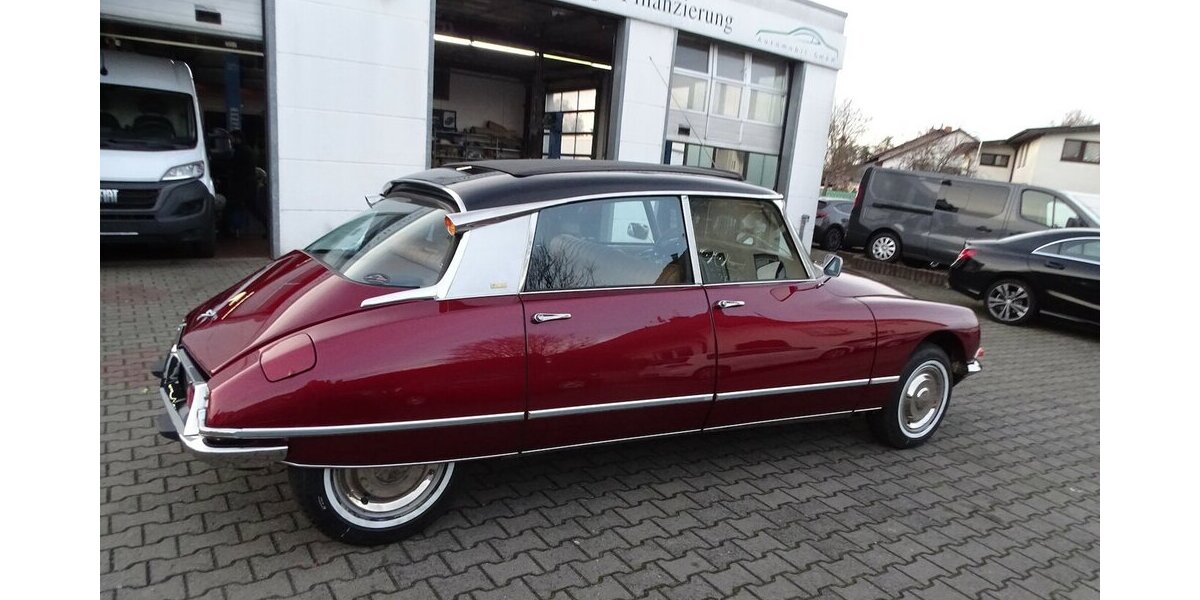 Citroen DS 20 Pallas ein Traum in rouge cornaline 1.200 km 79.990 &euro; Rodgau 63110