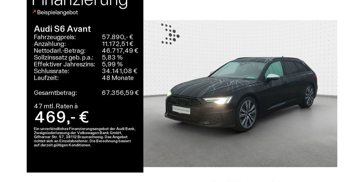 Audi S6 14.353 km 53.290 &euro; Bad Nauheim 61231