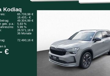 Skoda Kodiaq 1.900 km 65.740 &euro; Rödermark 63322