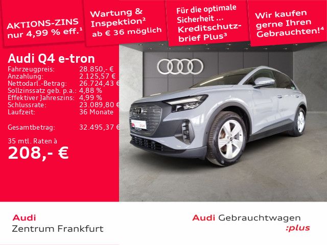 Audi Q4 e-tron 56.375 km 28.250 &euro; Frankfurt am Main 60314