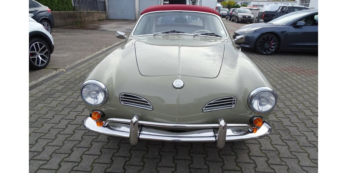 VW Karmann Ghia Cabrio vollständig restauriert 1.200 km 63.900 &euro; Rodgau 63110