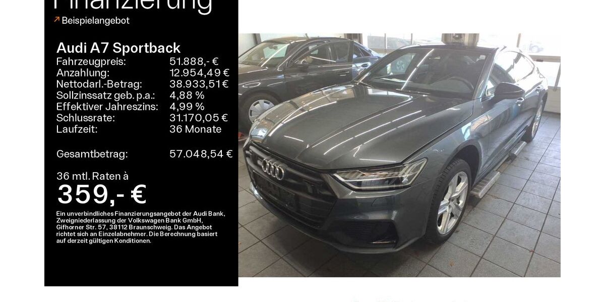 Audi A7 58.100 km 51.888 &euro; Mühlheim 63165