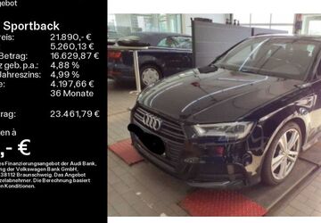 Audi A3 54.899 km 21.890 &euro; Hofheim 65719