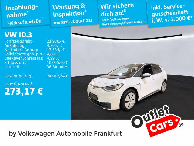 VW ID.3 85.735 km 21.980 &euro; Frankfurt 60326