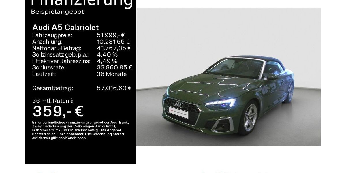 Audi A5 5.100 km 49.399 &euro; Hanau 63452