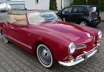 VW Karmann Ghia Cabrio vollständig restauriert 1.200 km 63.990 &euro; Rodgau 63110