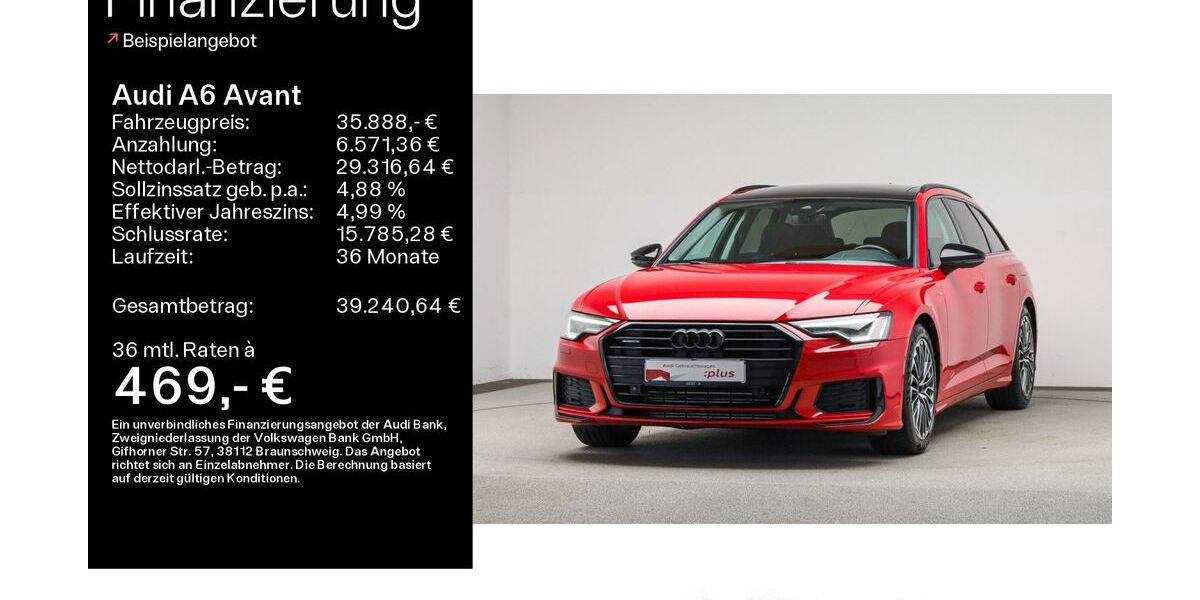 Audi A6 72.550 km 33.888 &euro; Mühlheim 63165