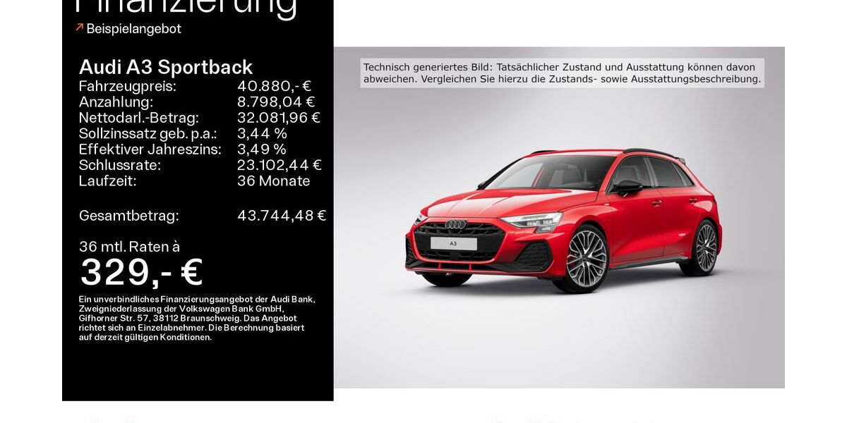 Audi A3 9.206 km 39.990 &euro; Hofheim 65719