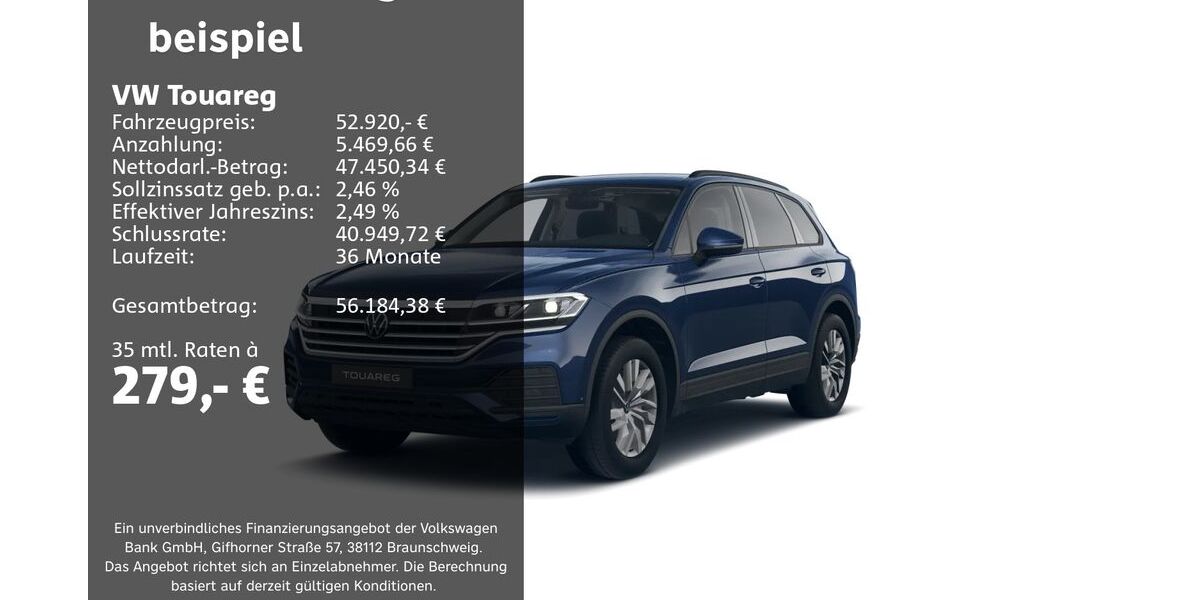 VW Touareg 27.119 km 51.900 &euro; Groß-Umstadt 64823