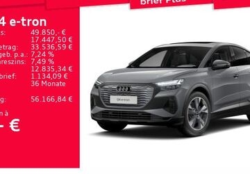 Audi Q4 e-tron 5.446 km 49.848 &euro; Frankfurt am Main 60314