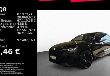 Audi Q8 29.200 km 86.879 &euro; Offenbach am Main 63071